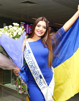 Міс Європа повернулася в Україну (фото, відео)
